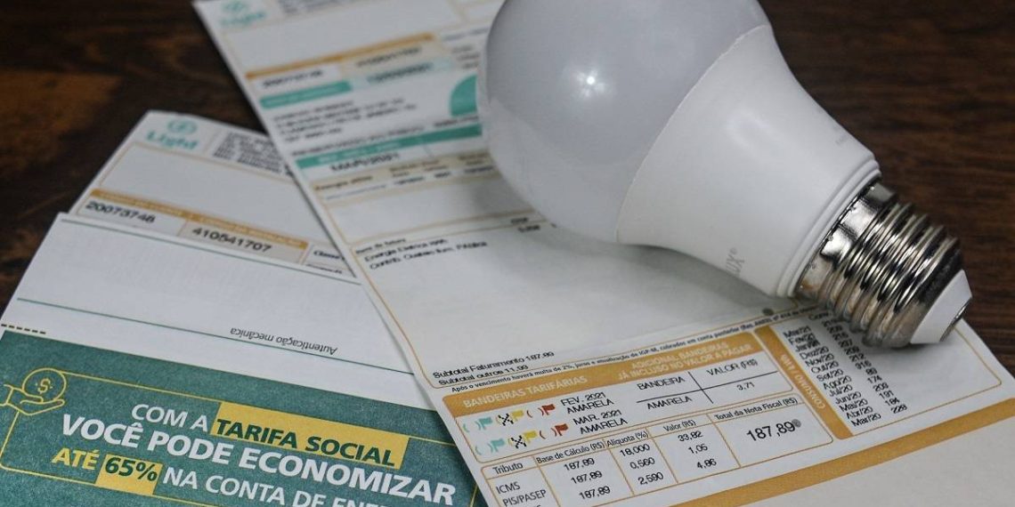 Conta de luz energia elétrica Aneel Itaipu bônus