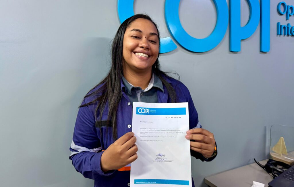 Carla Anceles, guindasteira do Porto do Itaqui no Maranhão 