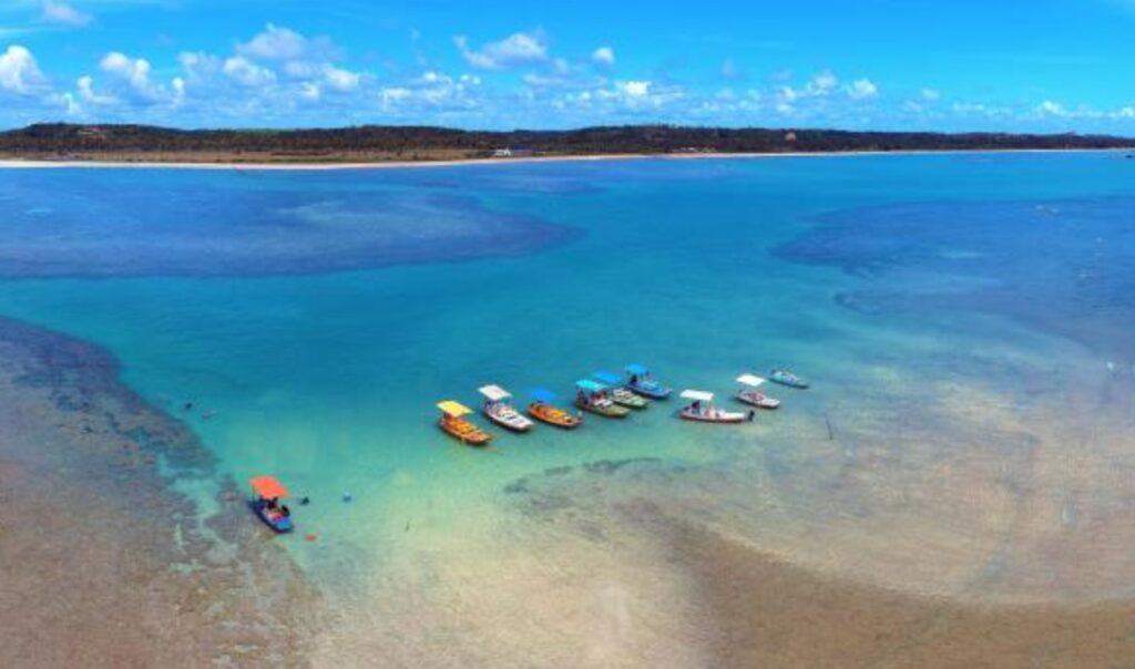 Praia de São Miguel dos Milagres, em São Miguel dos Milagres (AL)