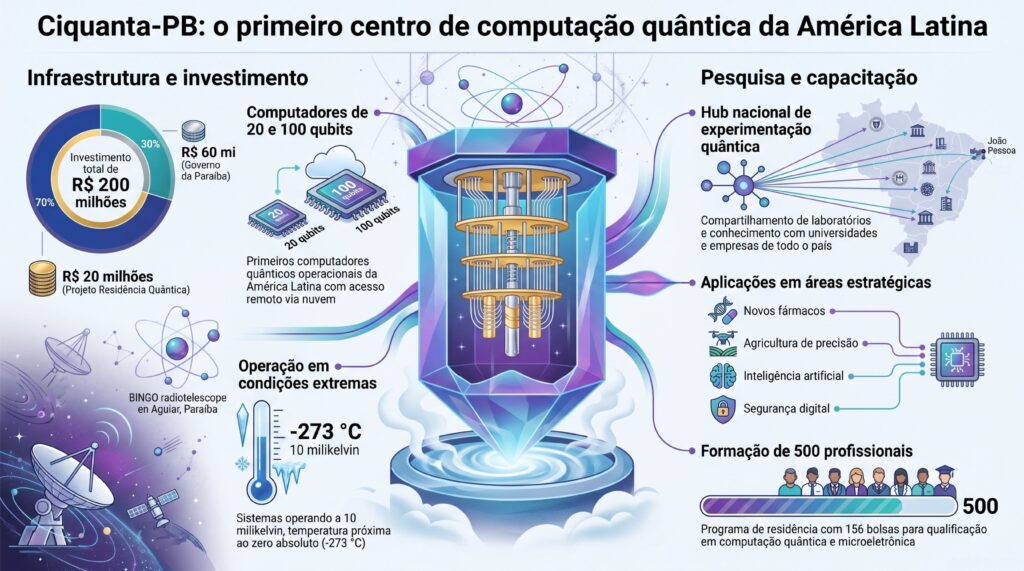 Paraíba quântica: parceria com China inicia nova era computacional no Brasil