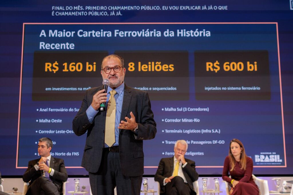 Ministro George Santoro apresentou carteira de investimentos em rodovias em roadshow na B3, em São Paulo