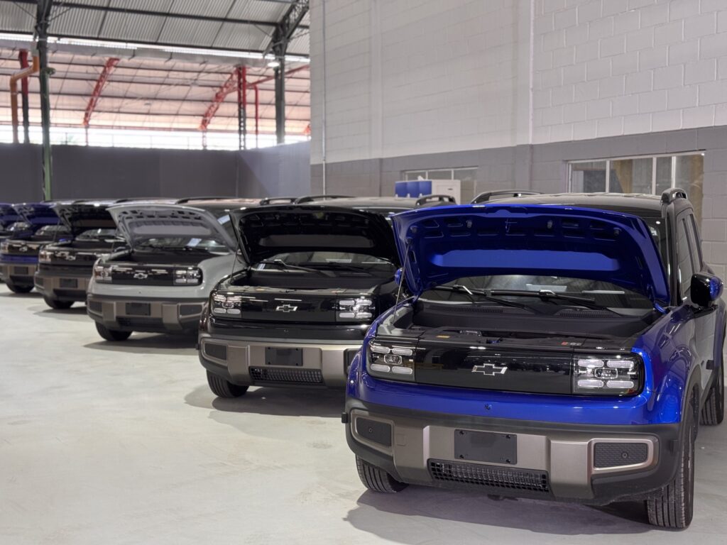 Spark EUV, primeiro elétrico fabricado pela GM no Ceará, foi o SUV zero emissão mais emplacado do país em maio - Foto: Divulgação