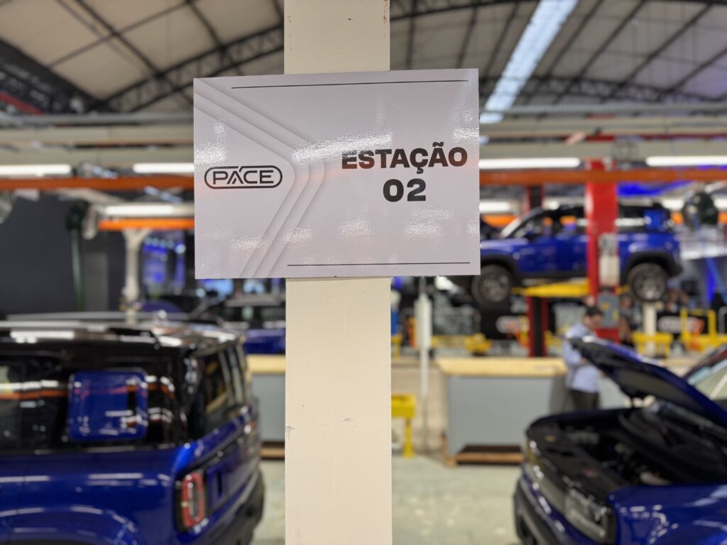 Planta Automotiva do Ceará (PACE), em Horizonte, já abriga produção da GM e receberá linha da MG Motor a partir de outubro - Foto: Divulgação