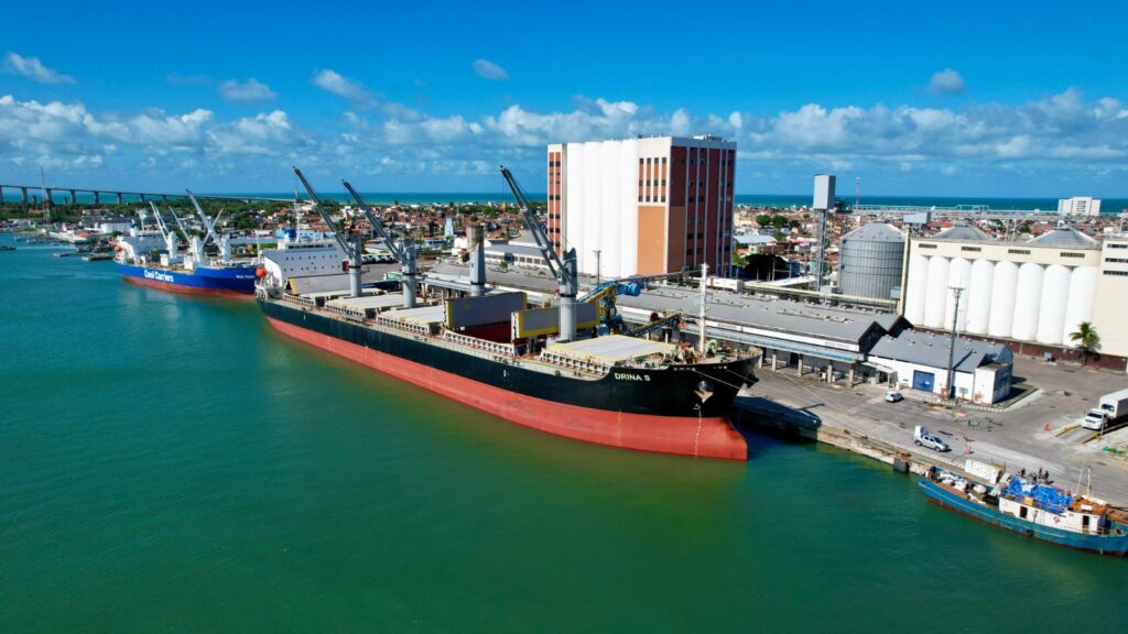 Porto de Natal. Foto: Sandro Menezes/Governo RN