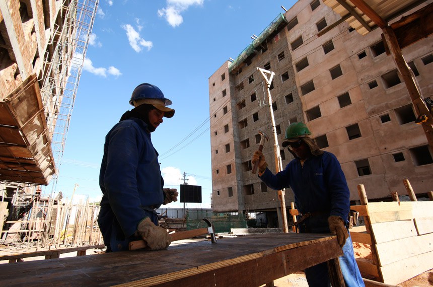 construção civil obras Minha Casa Minha Vida MCMV PAC