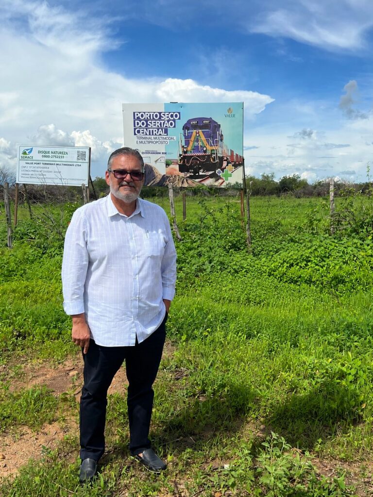 Afrânio Feitosa, secretário municipal de Desenvolvimento Econômico de Quixeramobim: "É um marco histórico para o nosso município." - Foto: Divulgação