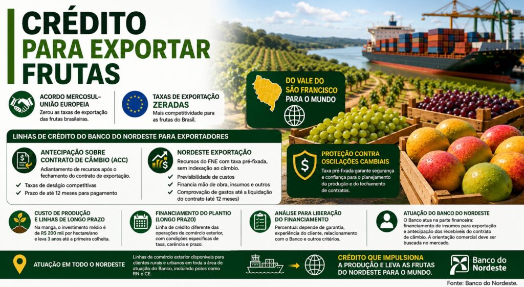 Arte fruticultura crédito BNB