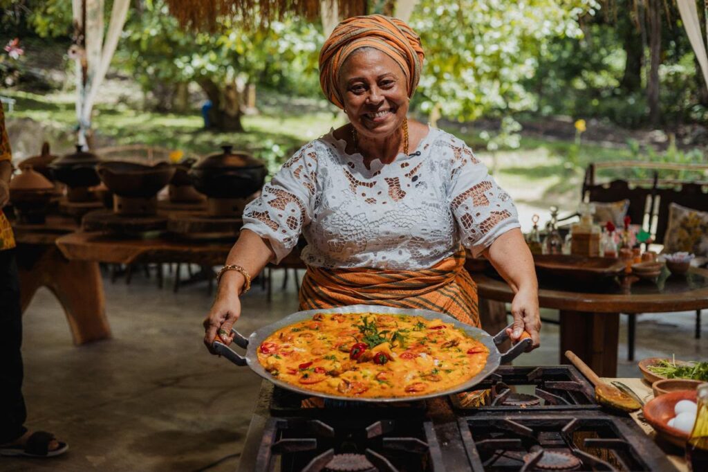 Mãe Neide idealizadora do projeto Encontro Palmares