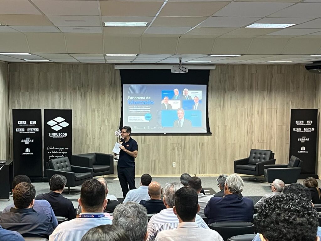 Alfredo breda, vice-presidente Sinduscon-AL, Panorama de Mercado Maceió