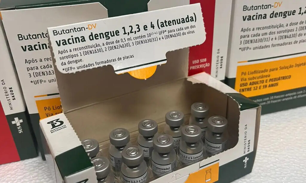 investigação epidemiológica sobre a fabricação da vacina para dengue do Instituto Butantan (Butantan-DV)
