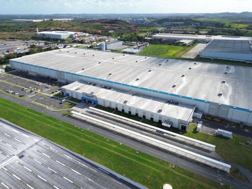 Centro de distribuição da Amazon em Pernambuco. Foto: Felipe Ribeiro/Folha de Pernambuco