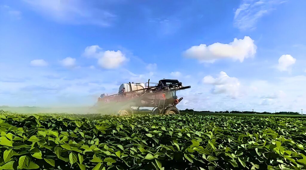 Área na Usina Caeté recebeu protetor solar e modificou direcionamento da produção para vender sementes de soja para a Bahia e o Maranhão. Foto: Cortesia