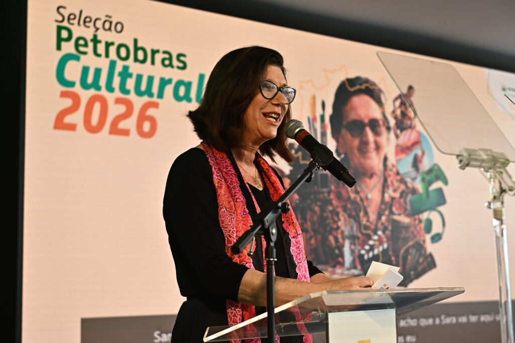 Gasolina Presidente da Petrobras, Magda Chambriard, falou sobre cenário de combustíveis no Brasil após participar da cerimônia de lançamento da Seleção Petrobras Cultural 2026. Foto: Petrobras/Divulgação