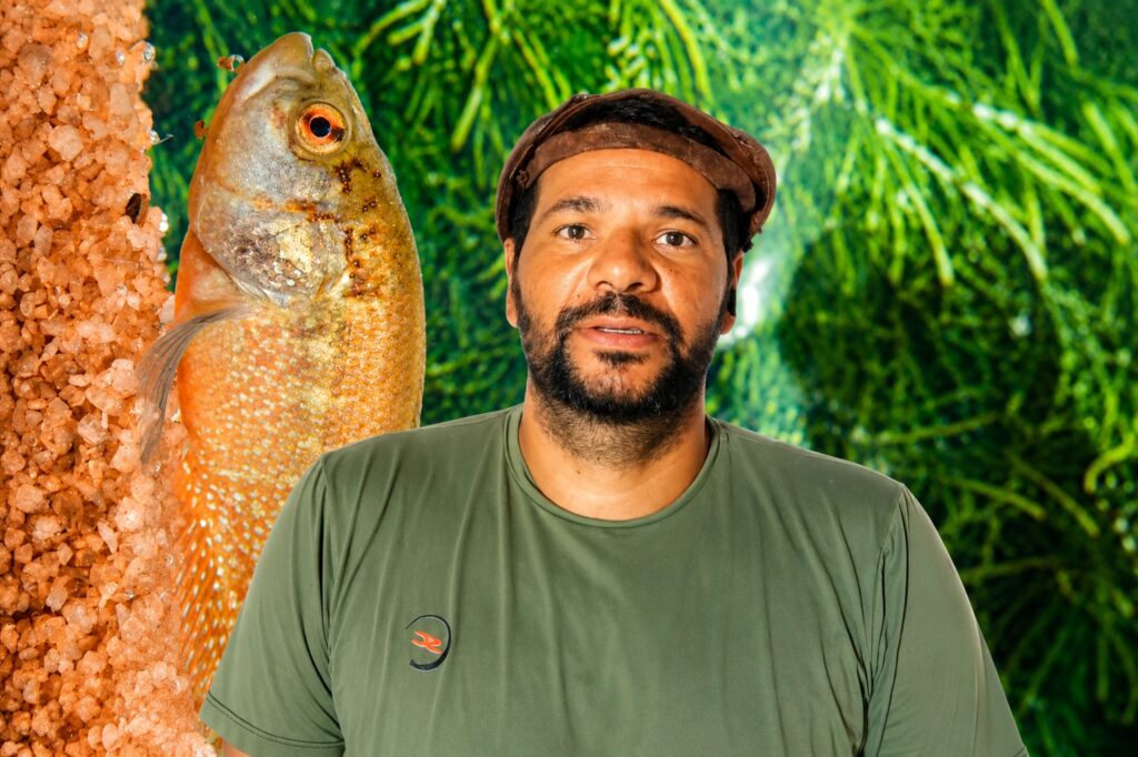 Biólogo Telton Ramos, projeto Peixes da Caatinga.