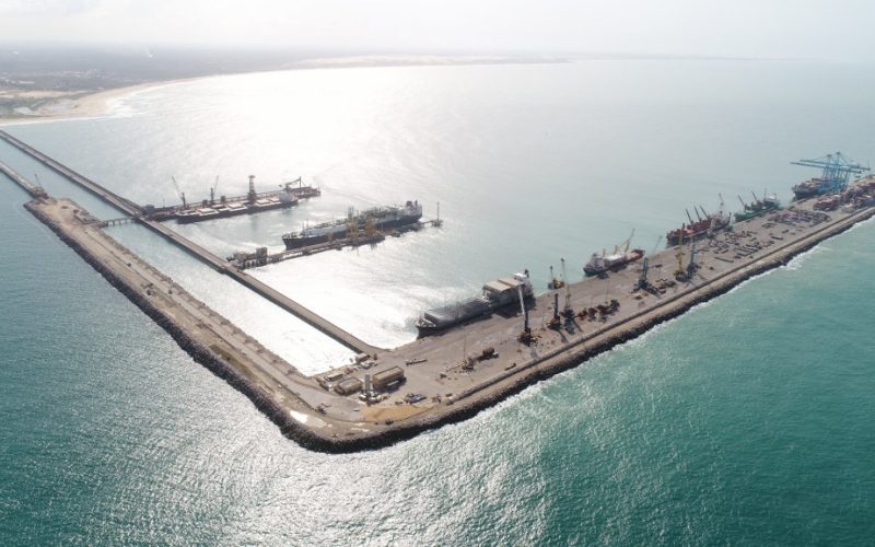 Porto de Pecém - Regás- Foto: Secretaria de Desen volvimento Econômico do Ceará